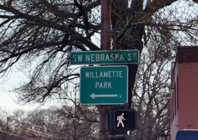 Nebraska street sign.